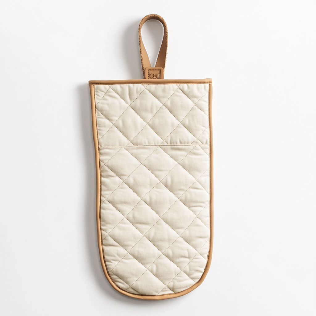Zynto Oven Mitt - 100% Natural Sustainable Cotton - Professional Grade Fiber Integrity - Quilted Thermal Protection - Heritage Series
