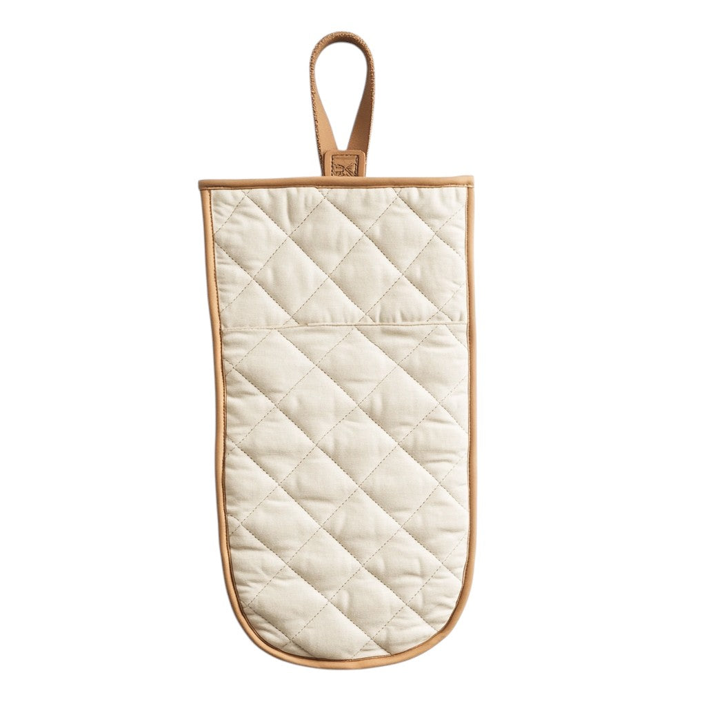 Zynto Oven Mitt - 100% Natural Sustainable Cotton - Professional Grade Fiber Integrity - Quilted Thermal Protection - Heritage Series