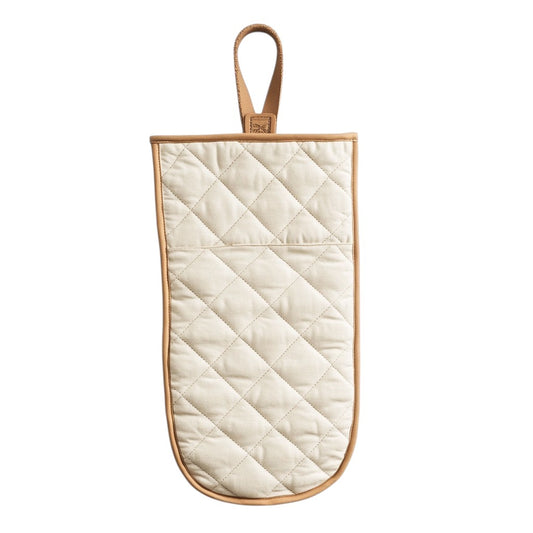 Zynto Oven Mitt - 100% Natural Sustainable Cotton - Professional Grade Fiber Integrity - Quilted Thermal Protection - Heritage Series